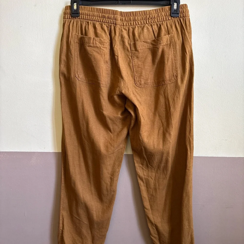Woman’s Drawstring Casual Pants - Brown
